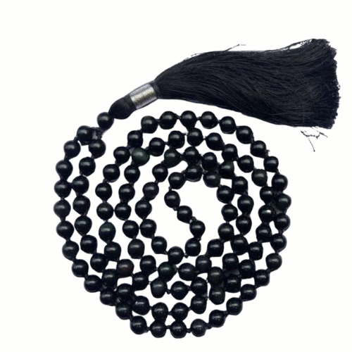 Obsidian Mala