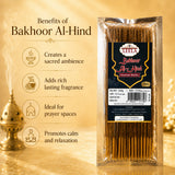 Benefits of Leela Bakhoor Al-Hind incense sticks for sacred ambience, prayer, relaxation and lasting fragrance