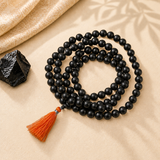 Obsidian Mala